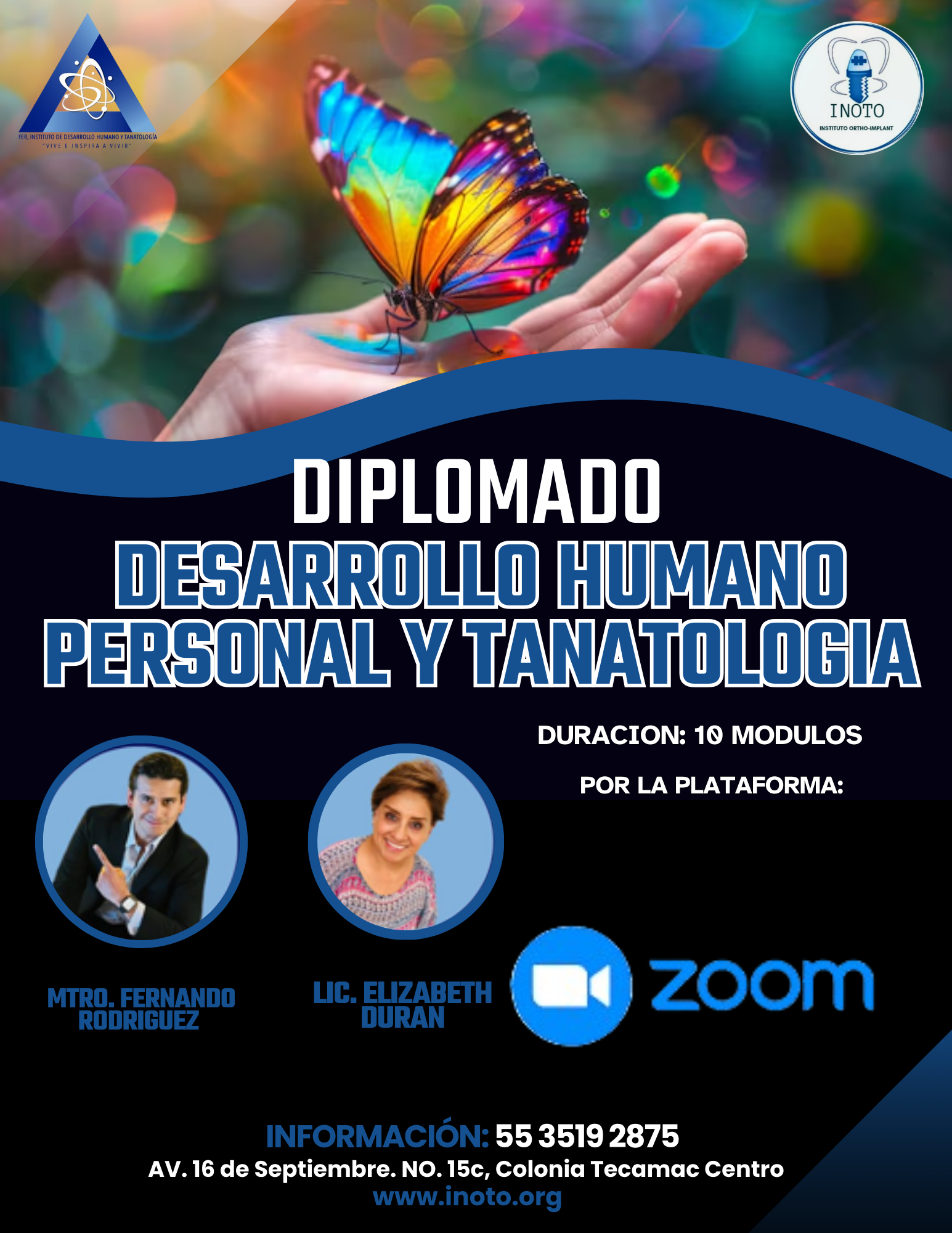 Diplomado en Desarrollo Humano y Tanatología